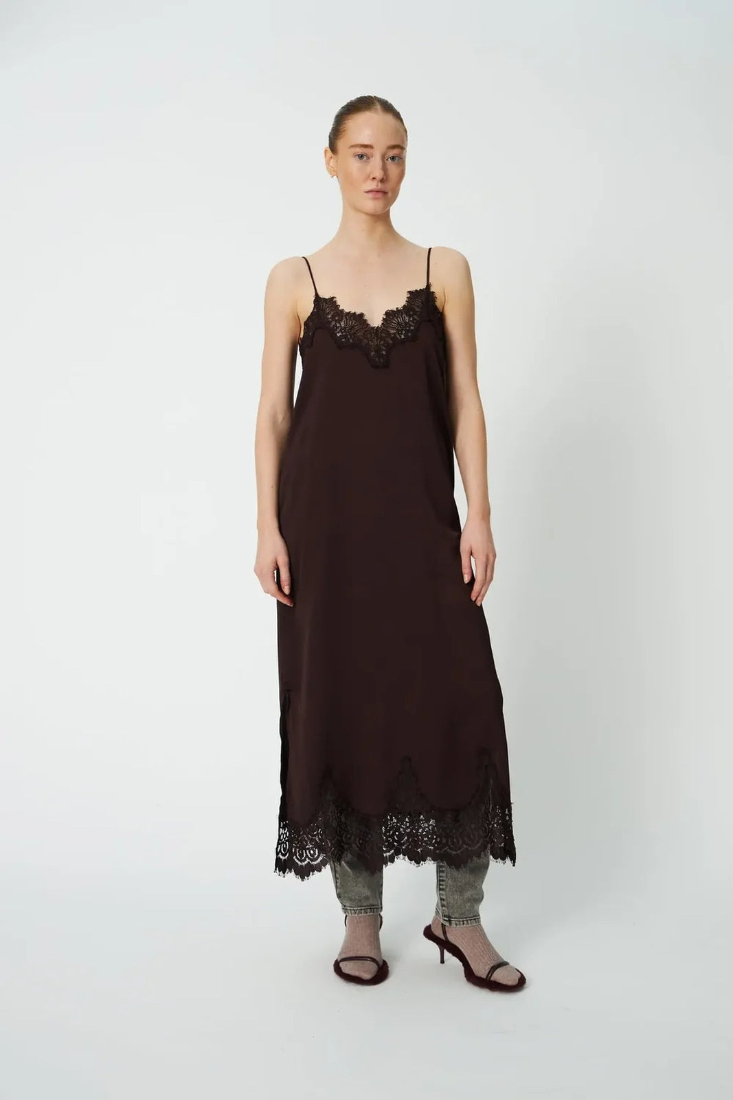 Vestito Stella Nova Lace Dress Donna – Marrone